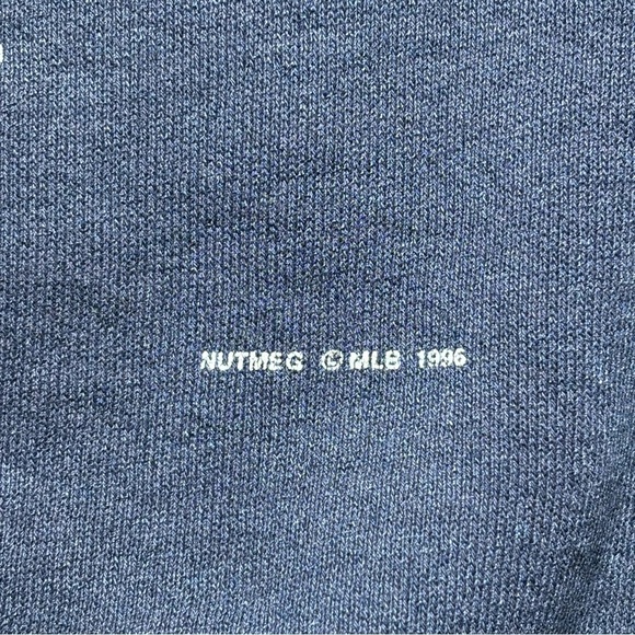 Vintage Cleveland Indians Sweatshirt Mens Medium Crewneck 90s Chief Wahoo Thin - Picture 3 of 7